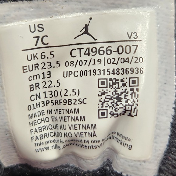 Nike Air Jordan Retro 6 SE Shoes Kids 7C Defining Moments 2020 CT4966-007 - Picture 5 of 8